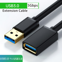 USB удлинитель 5 Гбит/с USB 3,0 2,0 штекер-гнездо