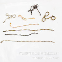 波珠链 吊牌珠链 服饰配件 饰品吊牌链 毛绒玩具吊链 吊垫挂链