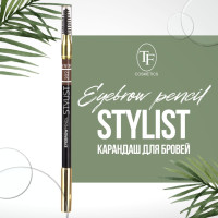 TF Карандаш для бровей со щеточкой EYEBROW PENCIL STYLIST, тон 202 "Русый", 1 шт