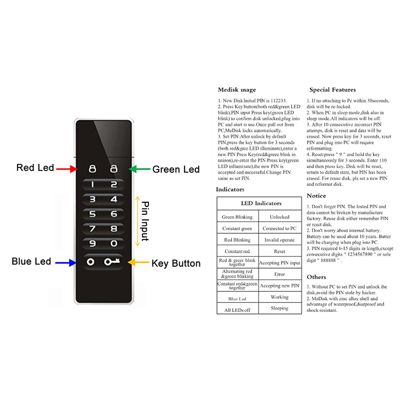 Encrypted USB flash drive-11