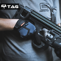 TACLAB黑豹全指戰術手套騎行防摔格鬥抗衝擊觸控屏幕透氣戶外側摔手套