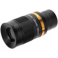 Окуляр для телескопа 8-24 мм, для наблюдения за телескопом, 1,25 дюйма/31,7 мм, черный