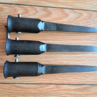 戶外登山杖軸承鋼鍛打一體成型淬火結實耐用防身野營探險救生車用