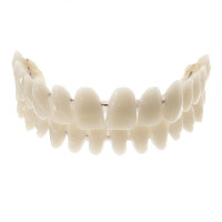 Полимерные накладные зубы, отбеливающие зубы, временные накладные зубы, верхние, нижние, съемные зубные виниры, Стоматологические продукты виниры для зубов