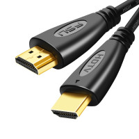 Высокоскоростной кабель HDMI с позолоченным штекером, 1,4 В, 1080p, 3D кабель hd, сплиттер, переключатель для HDTV, PS4, 1 м, 1 м, 1,5 м, 2 м, 3 м, 5 м, 10 м