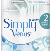 Одноразовые бритвы Gillette Venus Simply 2, 4 шт