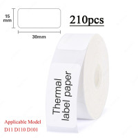 Фотобумага Niimbot D11 D110 D101, этикетка для печати, водонепроницаемая противомасляная лента, устойчивая к царапинам этикетка, наклейка