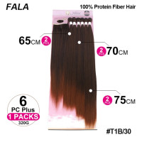 Julianna высококачественные Длинные гладкие био-протеиновые прямые органические синтетические удлинители волос Yaki с фотоэлементами