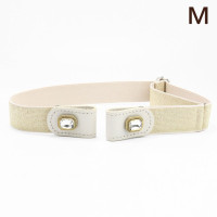 Женский ремень без пуговиц, бесшовный Регулируемый ремень, простой дизайнерский, без пуговиц, 1 шт.