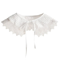 Съемный воротник, Женский вышитый воротник, накладной воротник, кружевной воротник D5QB
