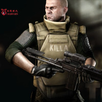 冷戰時代 復刻俄羅斯特種兵6b13防彈衣Killa護甲版本 逃離塔科夫