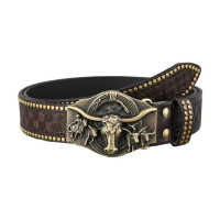 Рельефный узор форма Пряжка поясной ремень Универсальный поясной ремень для фотографий