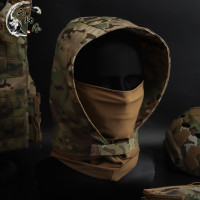 【考杜拉 外貿原單】黑夜頭套 戶外頭巾遮臉擋風透氣彈力圍脖全臉