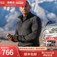 5.11斯特拉託斯1/4拉鍊衛衣511春秋戶外休閒保暖男【新品】72235