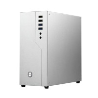 Мини-ITX алюминиевое настольное шасси с PCIe 3,0 подъемным кабелем домашний кинотеатр персональный компьютер HTPC чехол USB3.0 корпус