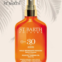 Ligne ST BARTH Сухое масло помадного дерева SPF30 для красивого загара // Roucou Tanning Oil Satin Dry High Protection SPF30