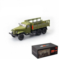 Модель игрушечного автомобиля jackiсинтетический, масштаб 1:64, FAW Dongfeng CA30, классический грузовик, статический образовательный коллекционный подарок для детей