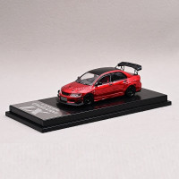 CM модель 1:64 Lancer Evo IX Voltex коллекция моделей металлических красных с черной верхней литой моделью автомобилей