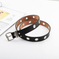 Женские джинсы в стиле рок-н-ролл, с заклепками