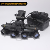 FMA軍迷海豹四筒四目夜視儀GPNVG18模型COS裝備無功能安全帽配件