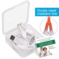650 нм лазерная терапия ринит Sinusitis машина по уходу за носом бионаза в ушах лазерная терапия LLLT Irradiation Media Deafness USB