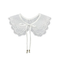 Вышитый воротник, ложный воротник, наплечный воротник, съемный воротник для женщин, воротник для свитера, органайзный воротник