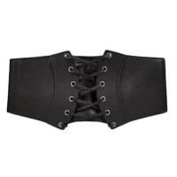 Женский широкий корсет из ПУ кожи, пояс для похудения