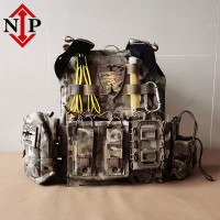 JPC戰術背心套裝CP迷彩防彈馬甲MC真人CS野戰軟彈wargame軍迷男士