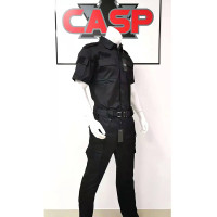 CASP一代藍黑教官服長短袖純棉港版執勤巡邏作戰訓練服戰術工作特種兵