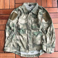 國產俄羅斯車臣款A-TACS綠廢墟戰術教官襯衫透氣速乾鳥衣襯衫