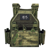 鯨無新款快拆戰術背心molle戶外作訓馬甲1000D耐磨防CI執勤攜行具