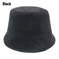 Панама замшевая унисекс, однотонная шляпа от солнца, для мужчин и женщин, хлопковая, для рыбалки