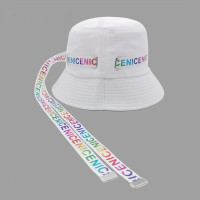 Милая Рыбацкая шляпа с кошачьими ушками, Женская Повседневная шапка для раковины, однотонная шляпа от солнца, дизайнерская Панама, унисекс, панк-шляпы, хип-хоп шляпы