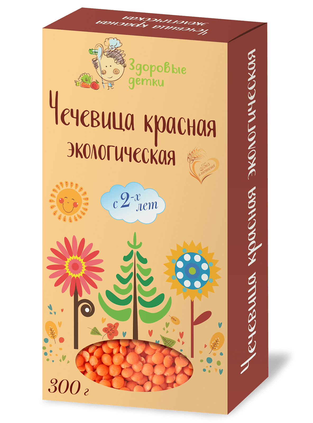 Чечевица красная