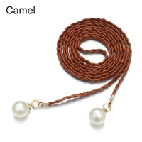 Аксессуары, аксессуары для одежды, аксессуары для одежды, кожаный пеньковый шнур, самозавязывающийся ремень, пояс, тонкие ремни