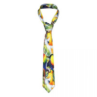 Тропические птицы галстук Фламинго фанданго деловой 8 см шейный галстук Мужские аксессуары блузка модный галстук