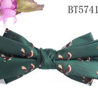 Свадебный галстук-бабочка для жениха, Модный повседневный галстук-бабочка для мужчин и женщин, галстук-бабочка с зелёным узором для взрослых, галстук-бабочка, галстук-бабочка для жениха