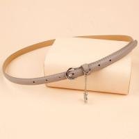 Дизайнерские высококачественные женские черные, коричневые, белые, розовые брюки, женский ремень, коровья кожа, женские брюки