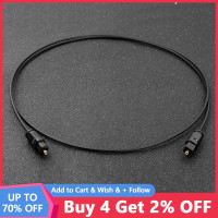 Цифровой оптический аудиокабель Toslink позолоченный 1 М 1,5 м 2 м 3 м 5 м 10 м SPDIF MD DVD позолоченный кабель высокого качества