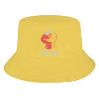 Панама Улица Сезам, шляпа для мужчин и женщин Elmo, кепка для рыбалки в стиле хип-хоп, пляжные шляпы от солнца и рыбалки