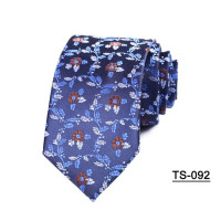 Мужской галстук DIANM 7 см, темно-синий галстук с цветами, мужские галстуки для свадьбы из полиэстера