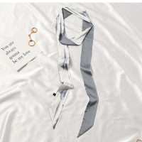 Китайский Элемент, Модные Двухслойные летние платья из атласного шелка длиной 2 м с принтом, Женский ремень с длинными ручками, ремни для сумок, лента для солнцезащитной шляпы