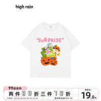 很潤工作室 2023新款原創聯名卡通動漫短袖純棉T恤男女寬鬆T恤