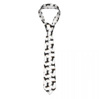 Галстуки Dachshunds с изображением милой собаки, шейный платок для мужчин, узкие аксессуары для рубашек, свадебные аксессуары, реквизит