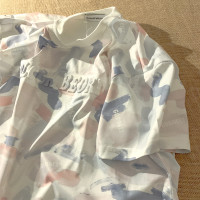 美式街頭紮染短袖t恤男女夏季2023年新款ins寬鬆oversize薄款上衣