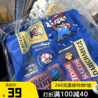 克萊因藍~後背款T恤~重磅純棉2023年新款卡通寬鬆短袖t恤女上衣