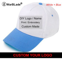 Шапка с вышивкой и логотипом на заказ, шапка-бейсболка, акриловая шапка на заказ, регулируемая шапка в стиле хип-хоп или Закрытая шапка WarBLade