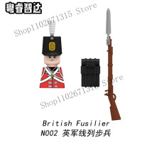 Конструктор миниатюрный из немецких войн, военные миниатюрные солдаты времен 2 мировой войны, русская французская британская фушерская винтовка, детская игрушка