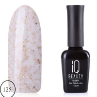 IQ Beauty Гель-лак для ногтей каучуковый №125, Tuscany marble 10мл