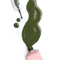 EMI Гель-лак (красота), шеллак, UV, LED, Зеленый твид №276, теплый зеленый, 9 мл